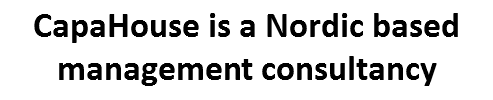CapaHouse is a Nordic based management consultancy